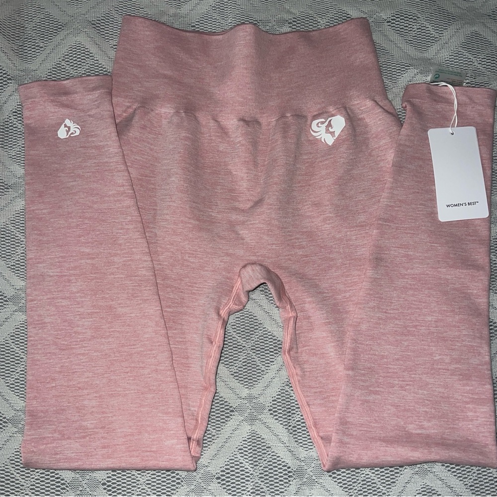 Women's Best Pink High-Waist Leggings